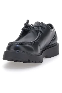Scarpe Stringate Nere Cotton Belt CBM421P79