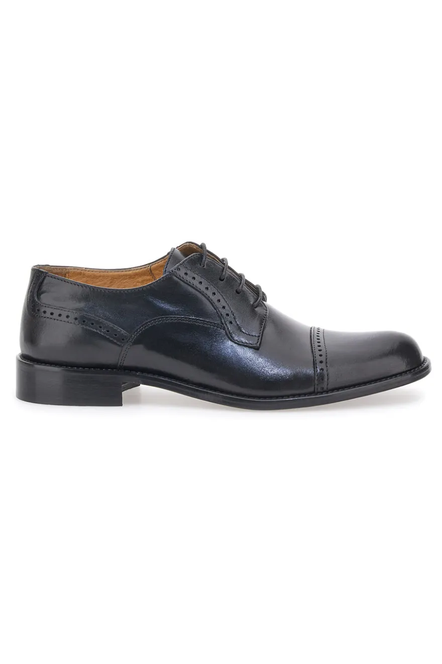 Scarpe Stringate Nere da Uomo Pittarello Plus 620