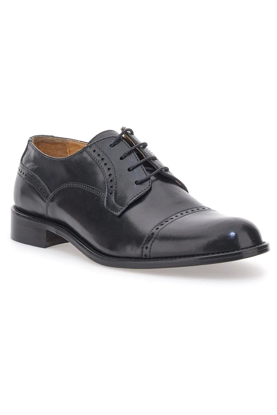 Scarpe Stringate Nere da Uomo Pittarello Plus 620