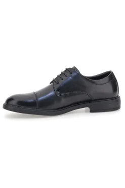 Scarpe stringate nere eleganti in vera pelle Ferré FU210C215