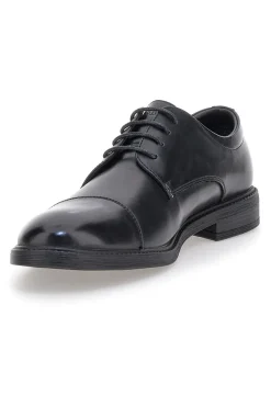 Scarpe stringate nere eleganti in vera pelle Ferré FU210C215