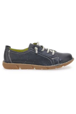 Scarpe Stringate Nere In Vera Pelle Pittarello Tierra 30234