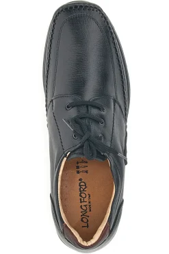 Scarpe Stringate Nere In Vera Pelle da Uomo Longford 2023