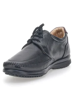 Scarpe Stringate Nere In Vera Pelle da Uomo Longford 2023