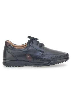 Scarpe Stringate Nere In Vera Pelle da Uomo Longford 2023
