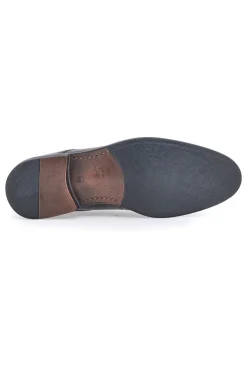Scarpe Stringate Nere In Vera Pelle Max Dillan 5001