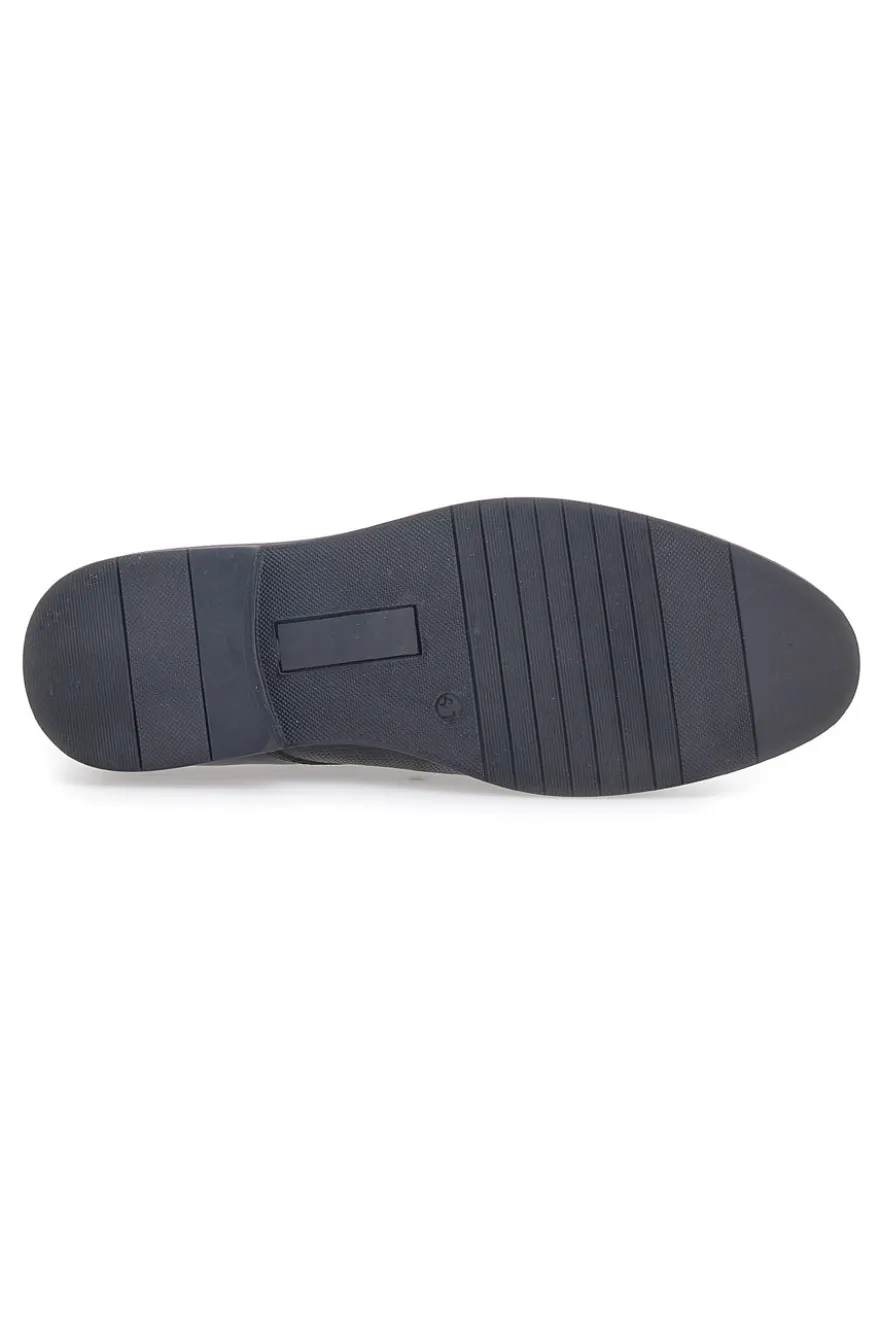 Scarpe Stringate Nere In Vera Pelle Max Dillan 202