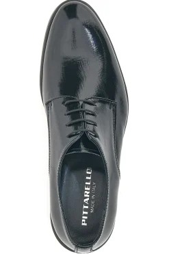 Scarpe Stringate Nere In Vera Pelle Pittarello 38020
