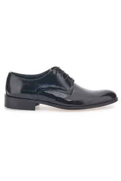 Scarpe Stringate Nere In Vera Pelle Pittarello 38020