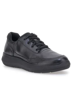 Scarpe Stringate Nere in Vera Pelle con Soletta Memory Foam PITTARELLO TIERRA 22105792