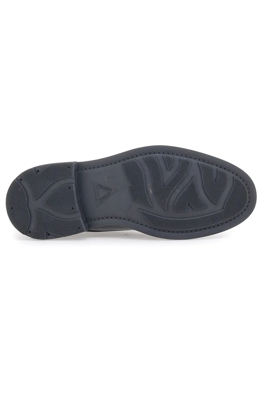 Scarpe Stringate Nere In Pelle Pittarello 6525