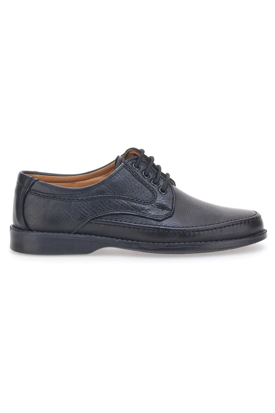 Scarpe Stringate Nere in Pelle Made in Italy Max Dillan 150