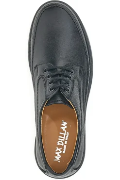 Scarpe Stringate Nere in Pelle Made in Italy Max Dillan 150