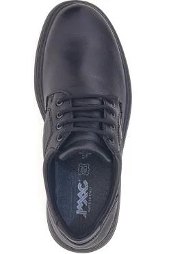Scarpe stringate nere in pelle Imac 85130826790011