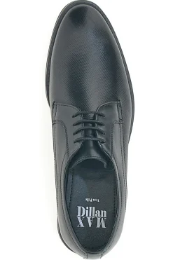 Scarpe Stringate Nere In Vera Pelle Max Dillan 401