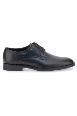 Scarpe Stringate Nere In Vera Pelle Max Dillan 401