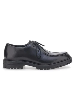 Scarpe Stringate Nere In Pelle Altemberg 2202