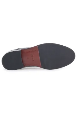 Scarpe Stringate Nere In Vera Pelle Max Dillan 565