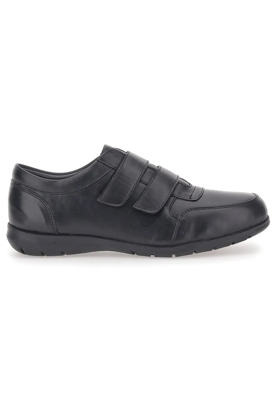 Scarpe Stringate Nere in Vera Pelle Max Dillan 858