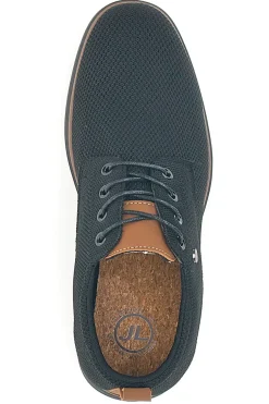 Scarpe Stringate Nere Johes Land 411205