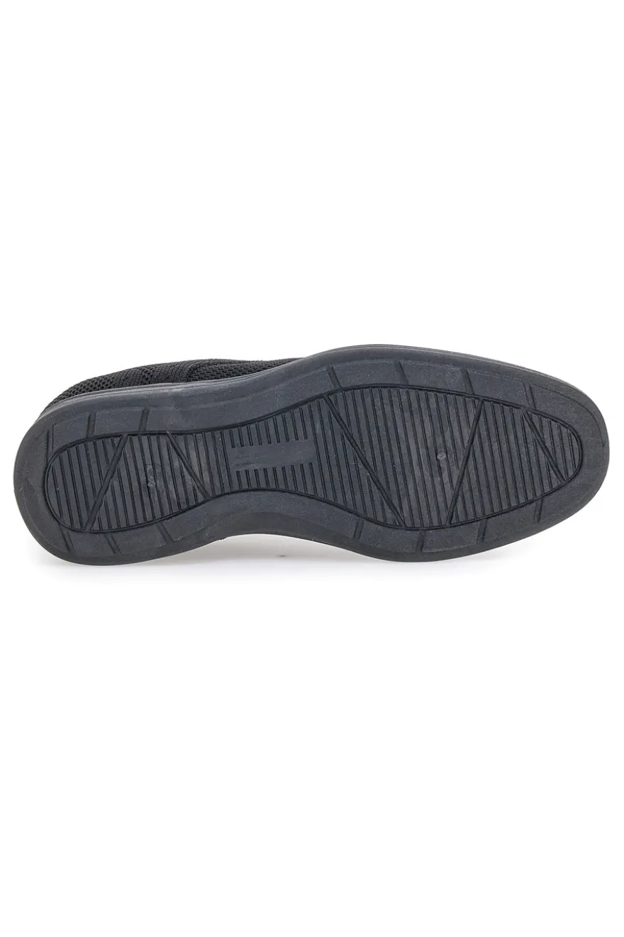 Scarpe Stringate Nere Johes Land 411205