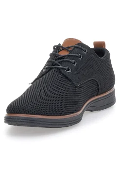 Scarpe Stringate Nere Johes Land 411205