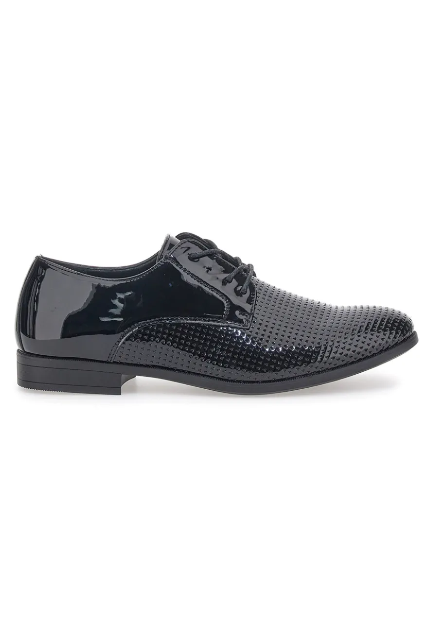 Scarpe Stringate Nere Longford 20853