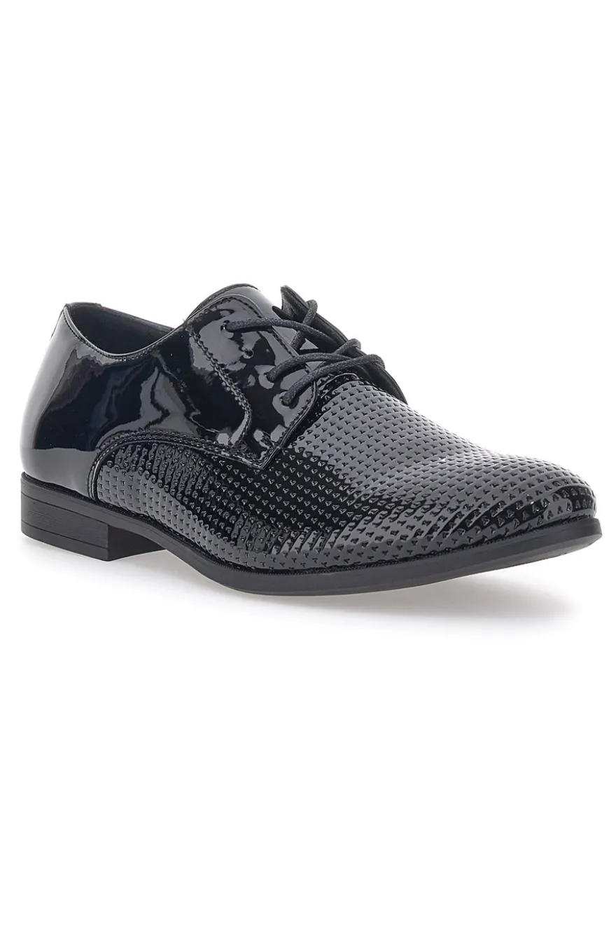 Scarpe Stringate Nere Longford 20853