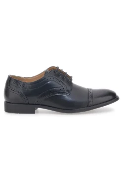Scarpe Stringate Nere Longford 22615
