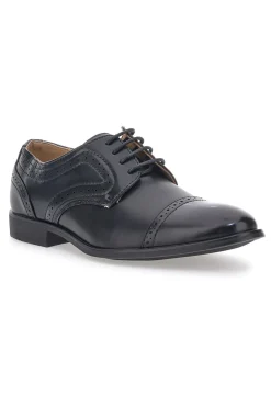 Scarpe Stringate Nere Longford 22615