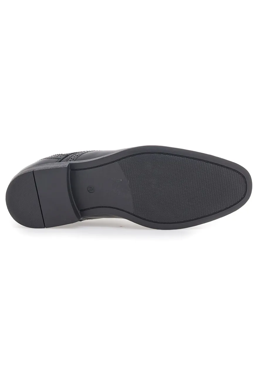 Scarpe Stringate Nere Longford 22612