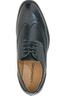 Scarpe Stringate Nere Longford 22612