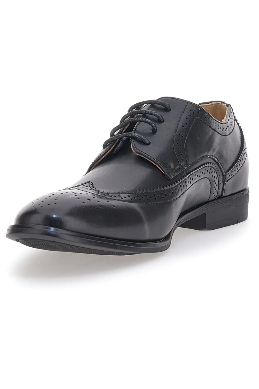 Scarpe Stringate Nere Longford 22612