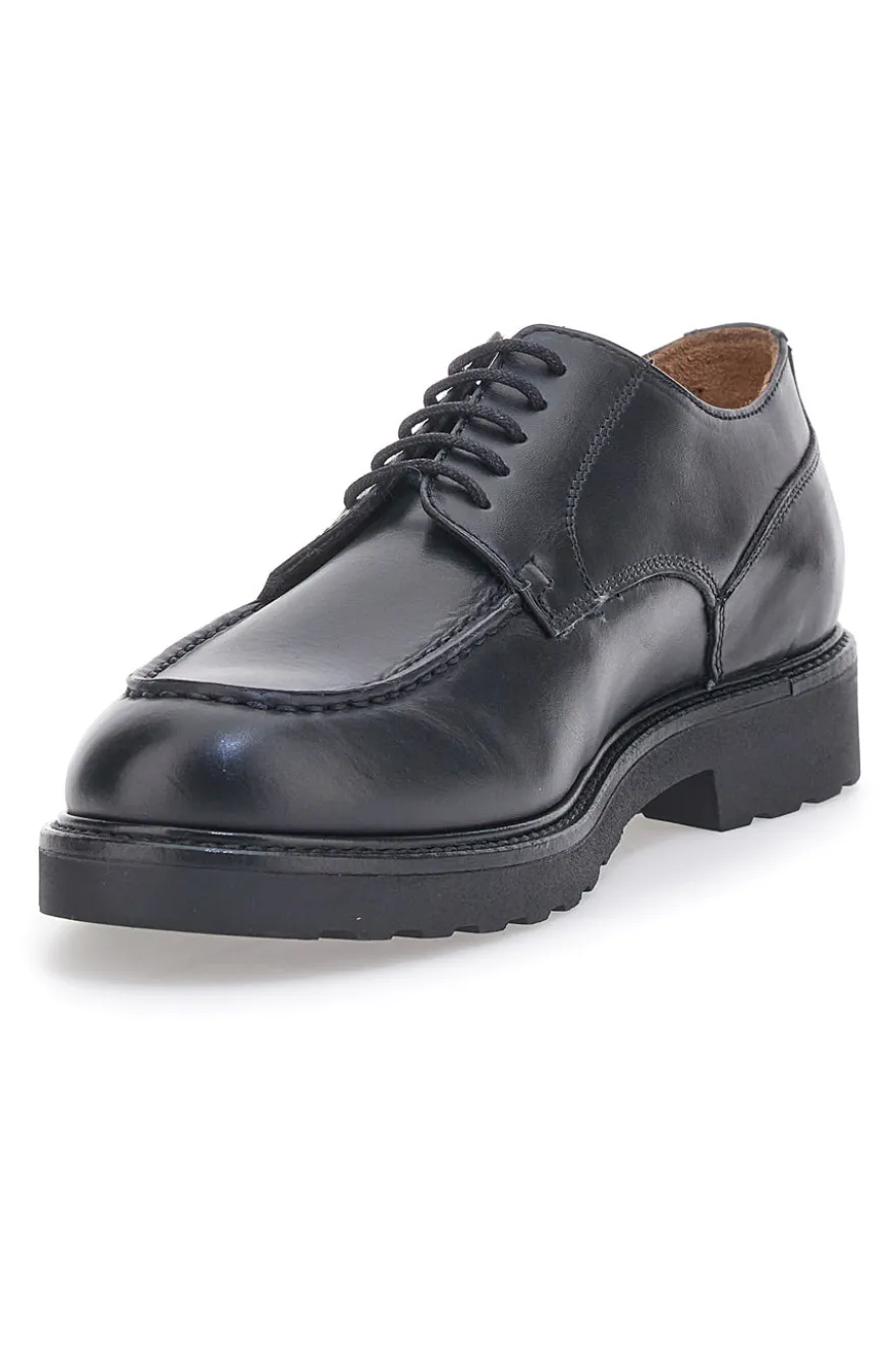 Scarpe Stringate Nere Pittarello Plus 12056