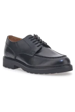 Scarpe Stringate Nere Pittarello Plus 12056