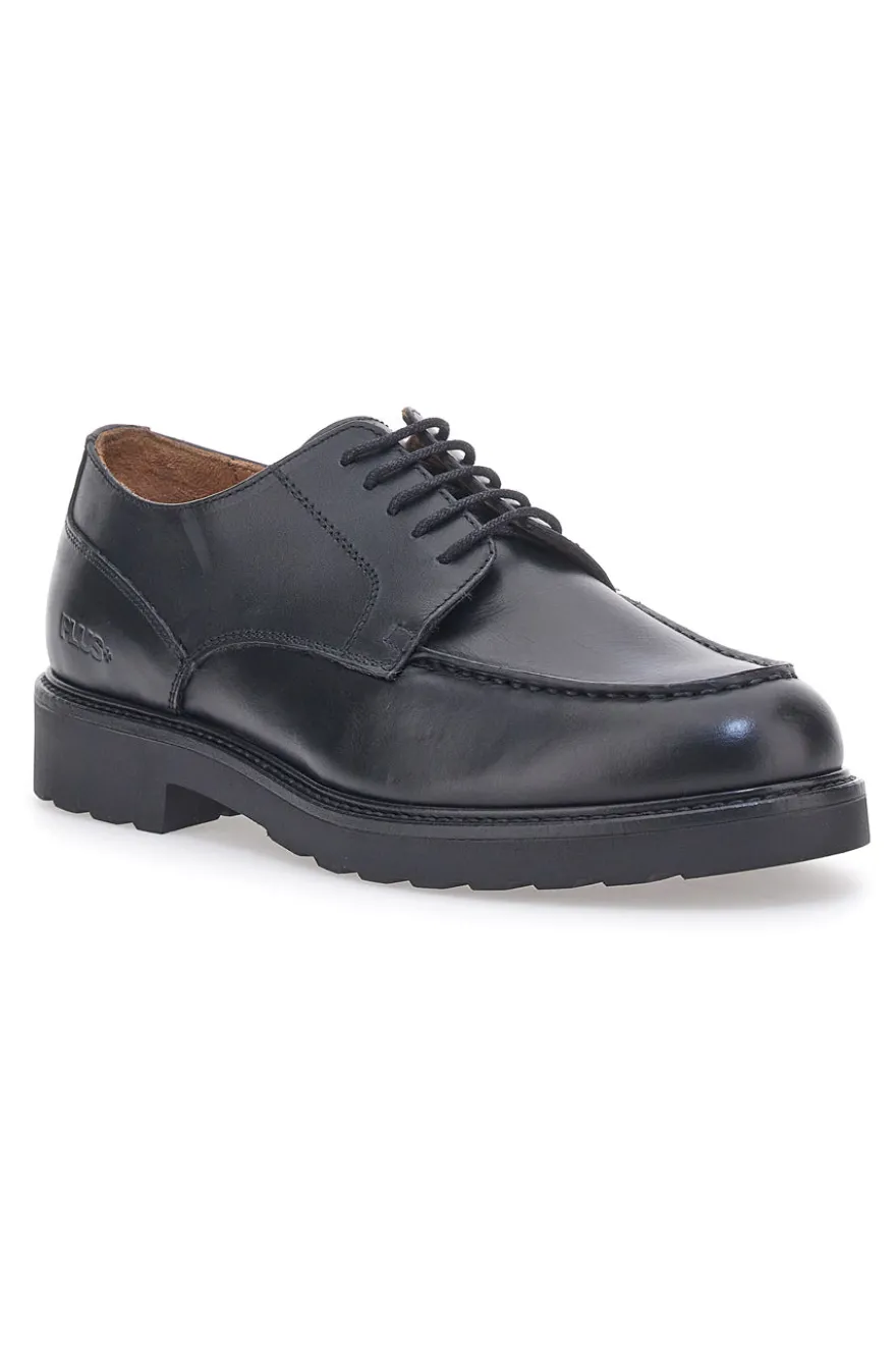 Scarpe Stringate Nere Pittarello Plus 12056