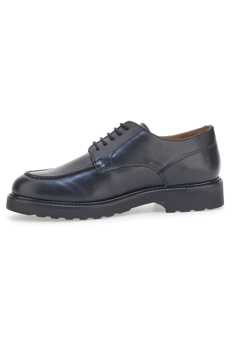 Scarpe Stringate Nere Pittarello Plus 12056