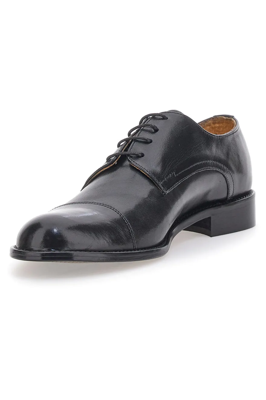 Scarpe Stringate Nere Pittarello Plus 613