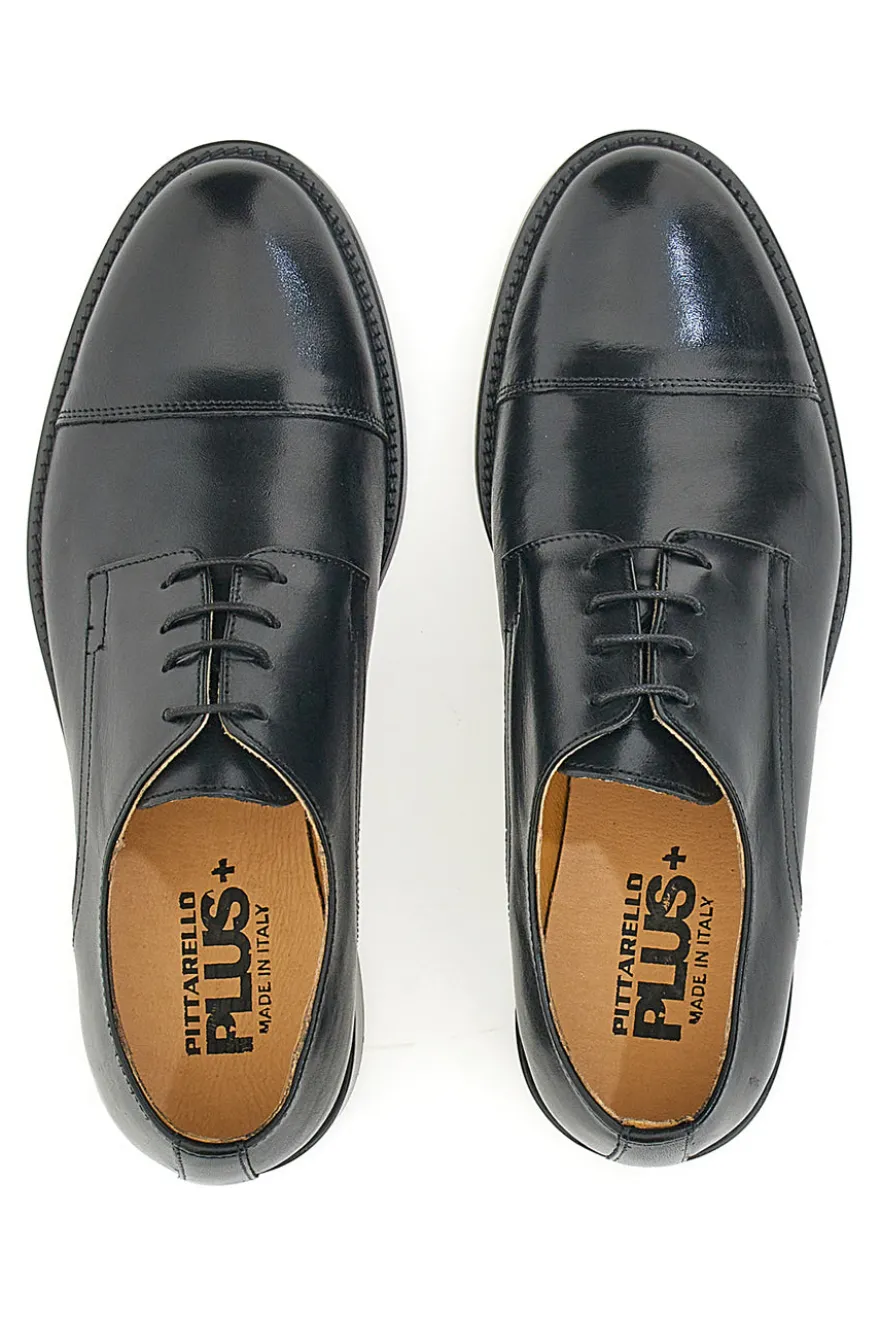 Scarpe Stringate Nere Pittarello Plus 613