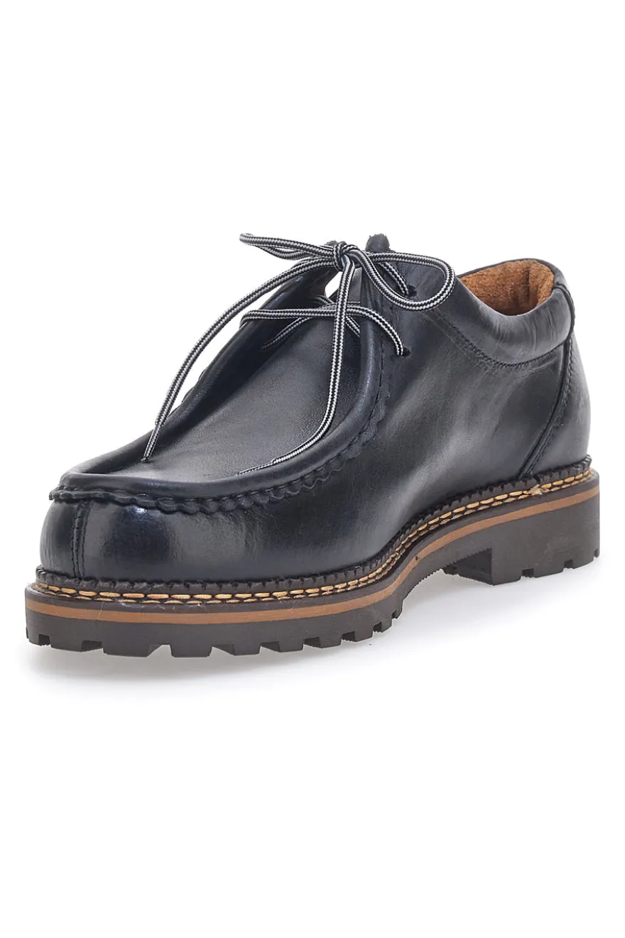 Scarpe Stringate Nere Pittarello Plus 11856