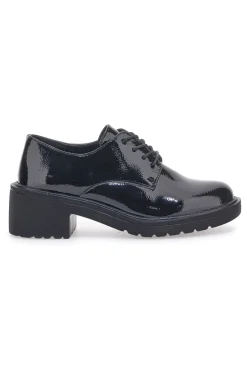 Scarpe Stringate Nere Prima Riga 220013