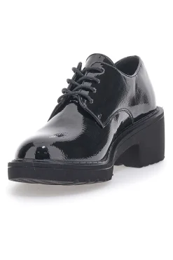 Scarpe Stringate Nere Prima Riga 220013