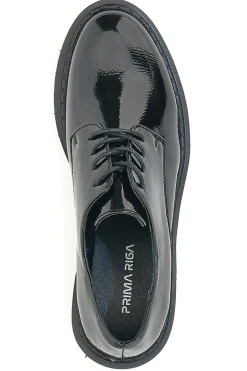 Scarpe Stringate Nere Prima Riga 220013