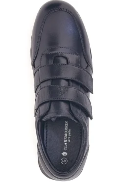 Scarpe Stringate nere sportive con chiusura a strappo Claremorris 458ADAM