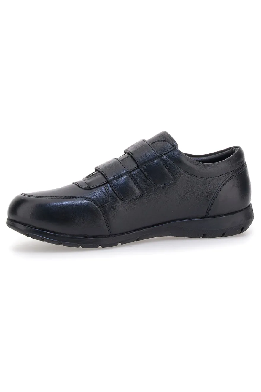 Scarpe Stringate nere sportive con chiusura a strappo Claremorris 458ADAM