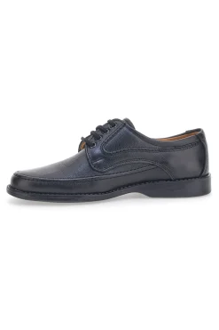 Scarpe Stringate Nere Vera Pelle LONGFORD 2