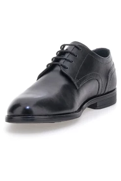 Scarpe stringate nere vera pelle Pittarello class 300