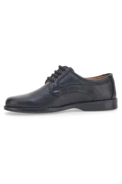 Scarpe Stringate Nere Vera Pelle Longford 1