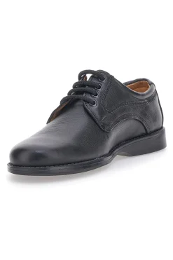 Scarpe Stringate Nere Vera Pelle Longford 1
