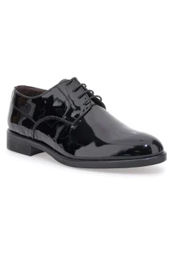 Scarpe stringate Nero in vernice Pittarello class 600